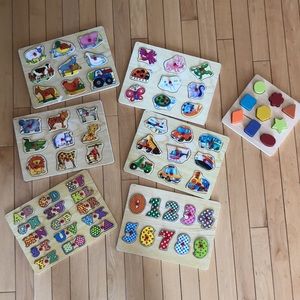 Wooden Puzzles Bundle